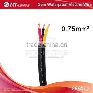 3pin Waterproof Electrical Connector Cable thumbnail-1