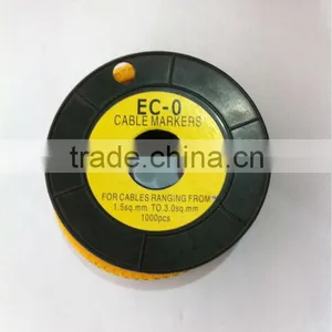 EC Type Electric Round Yellow Cable Marker (EC-0) thumbnail-1
