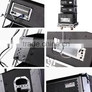 Admark Active 3 Way Double 10" Line Array With Calss-D Amplifier and Built-in DSP Quality Choice Most Popular thumbnail-3