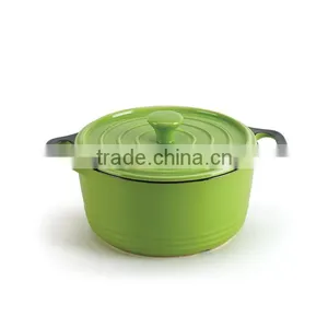Heat Resistance Ceramic Natural Green Color Casserole thumbnail-3