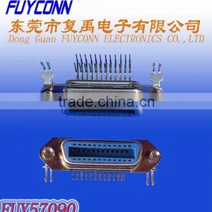 Micro Ribbon PCB Female Connectors With Spring Approvaled ULE346172 thumbnail-1