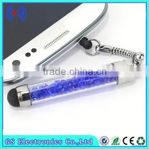 Luxury Crystal Bling Stylus Pen 4 in 1 Stylus Pen For Ipad Tablet for Smartphone thumbnail-1