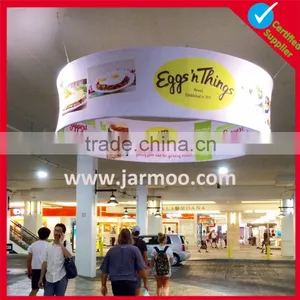 Shopping Mall Triangle Circle Ceiling Sign 14ft thumbnail-1