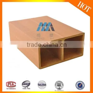 20 Year Guarantee Exterior Wood Plastic WPC Timber Tube thumbnail-2