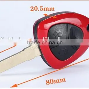 Ferrari F430 Key For Uncut Blade Replacement Remote Key Shell Case Fob 3 Butotn thumbnail-1