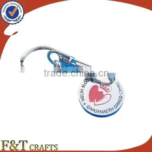 Cheap Wholesale Custom Metal Trolley Coin Keyring Souvenir Wedding Party Gift thumbnail-1