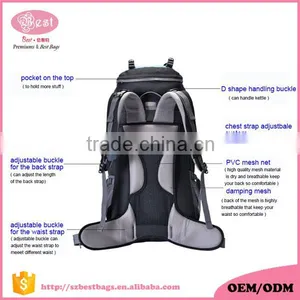Factory Supply Waterproof Hiking Backpack Hiking Camping Backpacks thumbnail-4