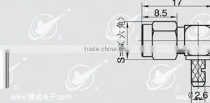 SMA Connector for Flexible Cable thumbnail-1