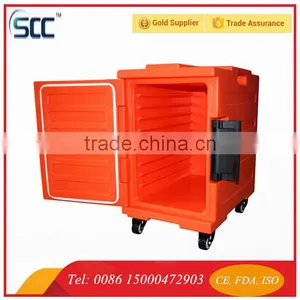 90QT Hot Food Insulated Cabinet, Food Storage Cabinet With Wheels for Hot thumbnail-4