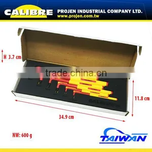 CALIBRE 6PC Extra Long VDE Hex Key Set thumbnail-4