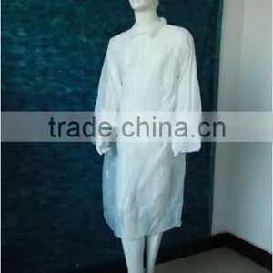 Disposable PE Visitor Coat thumbnail-1