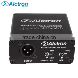Alctron MA-3 Mini Single Channel Microphone Activator With Adjustable Impedance and HPF,Pro Mic Preamplifier, 1-Channel Mic Pre thumbnail-3