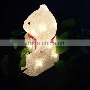 2016 New Outdoor Led Light Led Acrylic Polar Bear Motif Light Christmas Decoration thumbnail-1