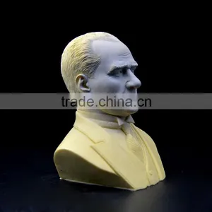 Realistic Life-like Famous Head Bust Figure Statue thumbnail-3