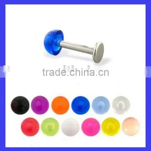 Acrylic Labret Ring thumbnail-1