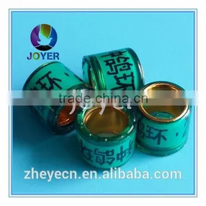 Factory Direct Good Quality Plastic Bird Leg Bands Rings for Birds Leg Ring Hot thumbnail-1