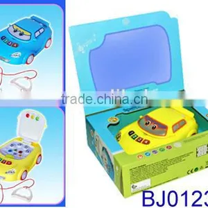 New Intelligent Toy Jolly Cord Pulling Electric Toy Car With Mirror thumbnail-1