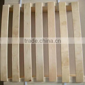 Poplar Birch Wooden Bed Slats E0 E1Grade Wooden Bed Slats FSC CARB Certification thumbnail-1
