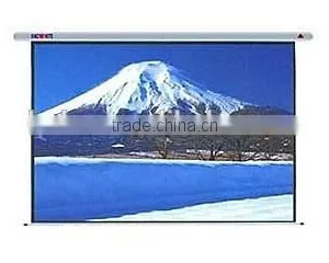 Motorized Style Electric Projector Screen,aluminum Case,matte White Projection Screen thumbnail-1