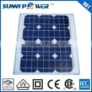Blue Hot Selling 35W Solar Panel With (CEC)& CE Certificate thumbnail-1