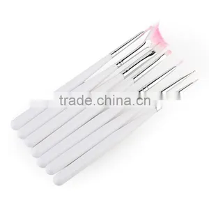Newest 7pcs Acrylic Brush Nail Art Set. thumbnail-3