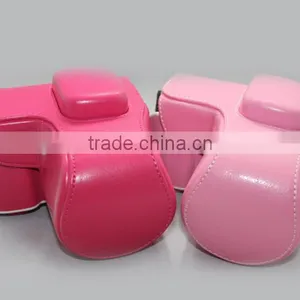 Factory Lovely Leather Camera Bag for Samsung NX3000 in Dongguan thumbnail-1