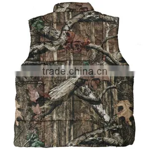 Custom Camo Fleece Lining Hunting Vest thumbnail-4