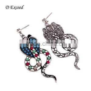 New Designs Ladies/Women's Vintage Jewellery Earrings Bohemian Style Cobra Gold/Silver Plating Drop Earrings thumbnail-5