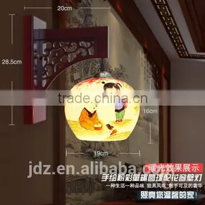 Antique Porcelain Lamps Wall Lamp Interior Decoration Morden Creative Indoor Living Room Wall Lamp Art Lamp for Hotel thumbnail-2