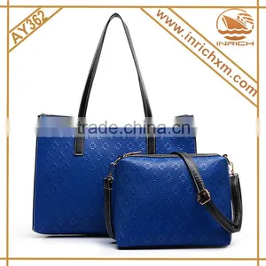 Online Shopping Handbags Ladies Hot Sale Fashion Korean Style Handbag PU Leather Bag Sets thumbnail-3