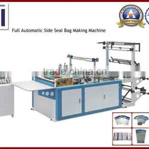 Full Automatic Plastic Side Seal Bag Machine thumbnail-1