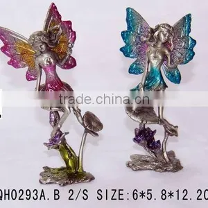 2012 Metal Lovely Fairy Sculpture 0293 thumbnail-1