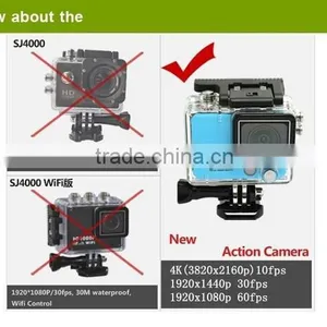 Good Quality 2.0 Inch Waterproof Full hd Action Camera With Remote Car Camera Recorder thumbnail-2