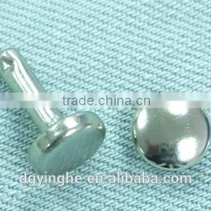 OD7mm Higg-quality Metal Zinc-alloy Bell Stoppers Metal Jeans Button thumbnail-3