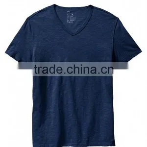 100 Polyester v Neck t Shirts thumbnail-1