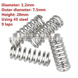 3D Printer Accessories Nickel Plated MK8 Extruder Feeder 3d Printer Multicolor Spring thumbnail-1