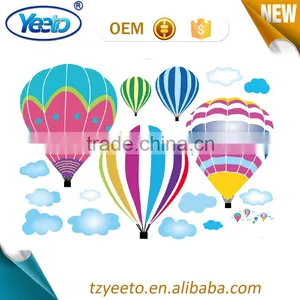 Air Balloon and Cloud Wall Deco DIY Adhesive PVC Sticker thumbnail-3