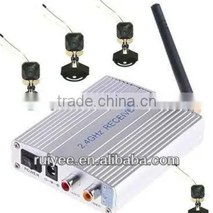 RY-801E CCTV Mini Color Pinhole Hidden Wireless Camera Kit thumbnail-1