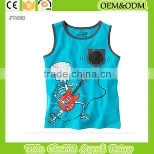 2015 New Boys Skull T-shirt100% Cotton T-shirt Skull t -shirt Child T-shirt Kids T-shirt thumbnail-1