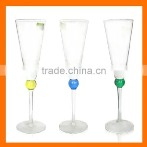 Hand Blown Champagne Glass,champagen Flute thumbnail-1
