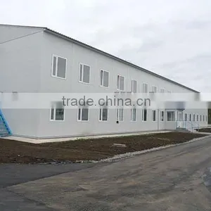 Light Steel Structural Prefab Temporary Dormitory for Construction Site thumbnail-1