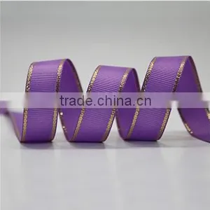 Hot Sale Silk Ribbon Gold Ribbon thumbnail-1