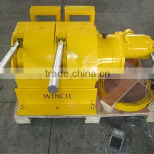 800KGS Double Drum,Piston Motor,Underground Mining Air Scraper Winch With Scraper Pan thumbnail-2