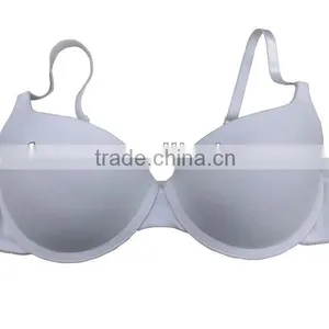 Popular Basic Stlye Thick Cup and Padded Ladies Underwire Push up Bra thumbnail-1