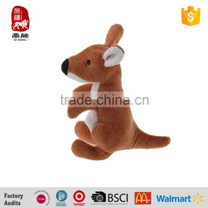 Custom Farm Baby Toddlers Stuffed Plush Animal Kangaroo Toys thumbnail-3