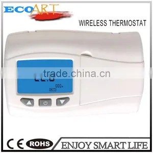 LCD Digital Programmable 433Mhz Wireless Room Thermostats thumbnail-1