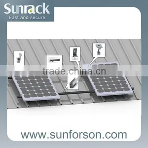 Solar Module Aluminum Extrusion Roof Rack Mounting System thumbnail-1
