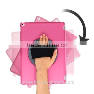 New Fashion Design Rotating Talbet Leather Case For Ipad Pro thumbnail-6
