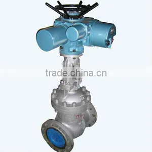Electric Operated Wedge Type Gate Valve Flange Connected DN 50 PN 160 thumbnail-1