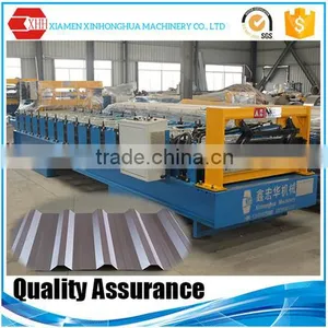 Color Coated Corrugated Steel Roofing Sheetsforming Machine thumbnail-1